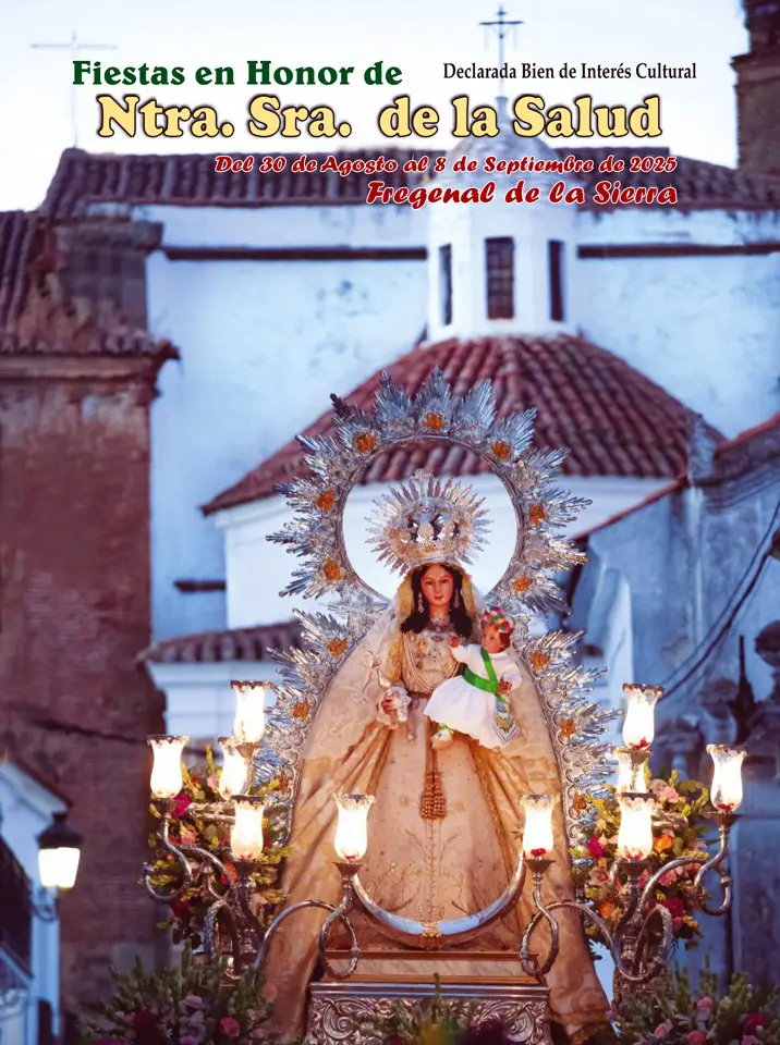 Portada Revista de la Hermandad Ntra. Sra. de la Salud de 2025 (Fregenal de la Sierra – Badajoz)